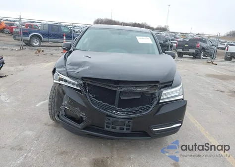 2014 Acura Mdx from USA, damaged, VIN 5FRYD4H22EB017006